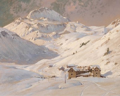 Seekar-Haus und Seekarspitze von Georg Janny